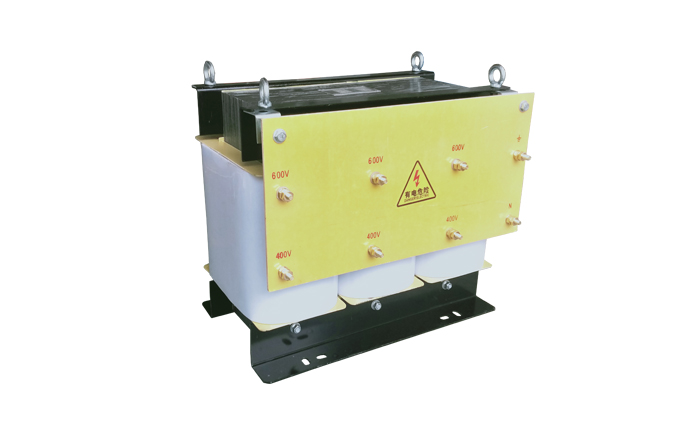 34KVA 三相隔離變壓器-600V(P):400V(S)-Dyn11-Rate：600Vac/75A/65℃